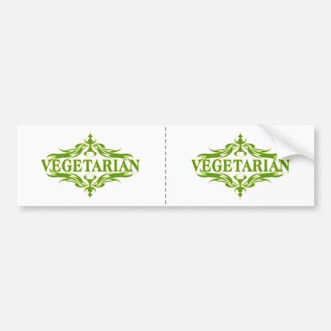 Adesivo Para Carro Design vegetal Bonito (Frente)