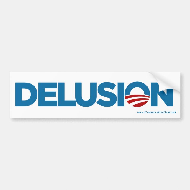 Adesivo Para Carro Desilusão, Obama (Frente)