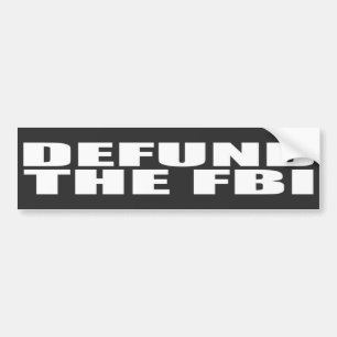 Adesivo Para Carro Despejar o FBI Anti FBI