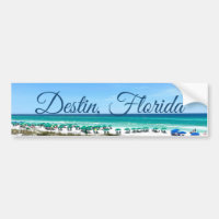 Destin Florida Coast Beach Umbrellas Foto Bonito