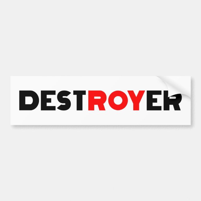 Adesivo Para Carro Destroyer Roy (Frente)