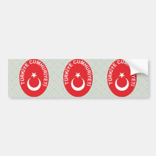 Adesivo Para Carro Detalhe da brasão de Turquia