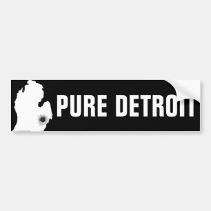 Adesivo Para Carro Detroit puro