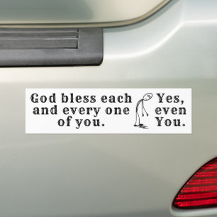 Adesivo Para Carro Deus abençoe