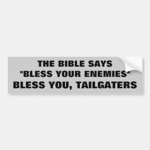 Adesivo Para Carro Deus abençoe você Tailgaters