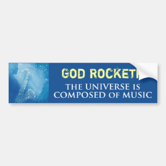 Adesivo Para Carro Deus Rocketh