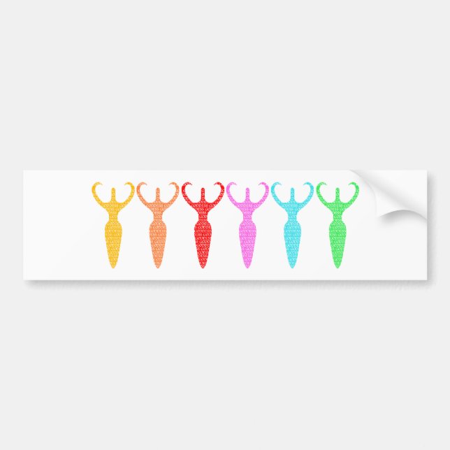 Adesivo Para Carro Deusas (Frente)