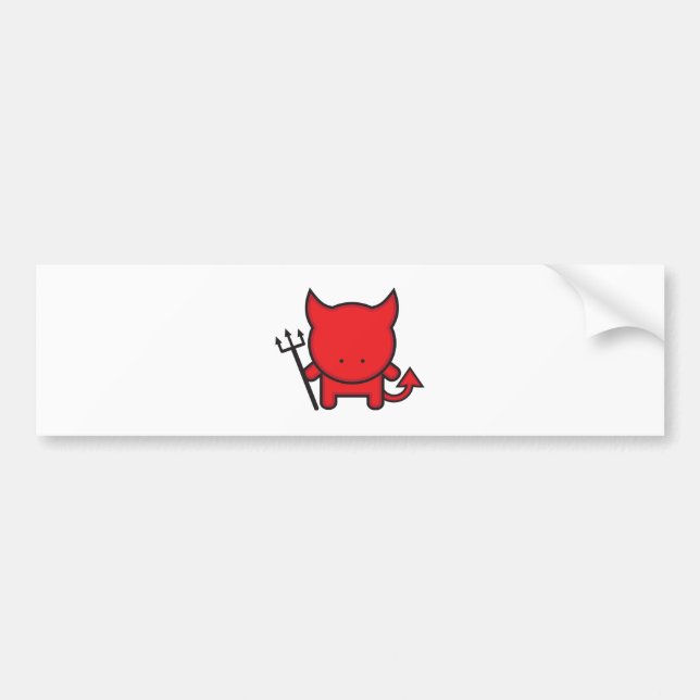 Adesivo Para Carro Diabo pequeno (Frente)