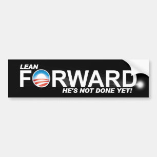 Adesivo Para Carro Dianteiro magro - anti Obama