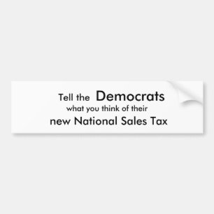 Adesivo Para Carro Diga, Democratas, o que você pensa do seu,…