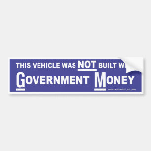 Adesivo Para Carro Dinheiro do governo