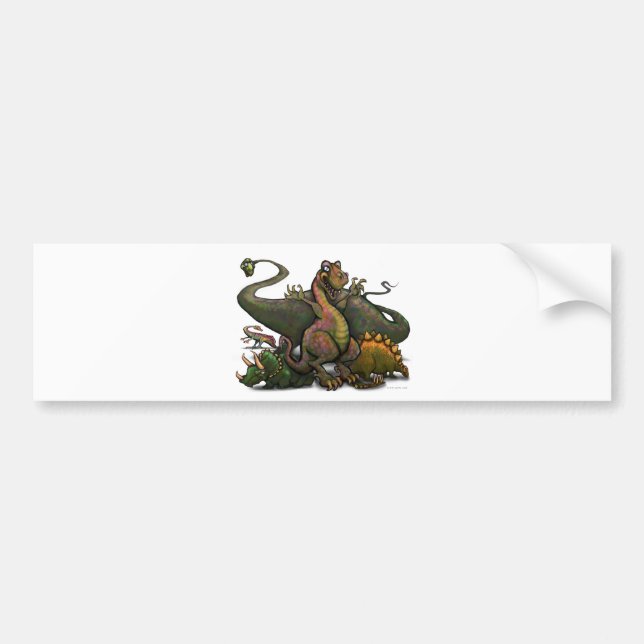 Adesivo Para Carro Dinossauros (Frente)