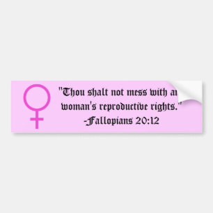 Adesivo Para Carro Direito das mulheres a escolherem verso