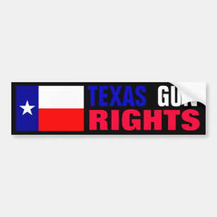 Adesivo Para Carro Direitos de Arma do Texas