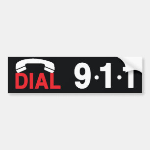 Adesivo Para Carro Disque 911