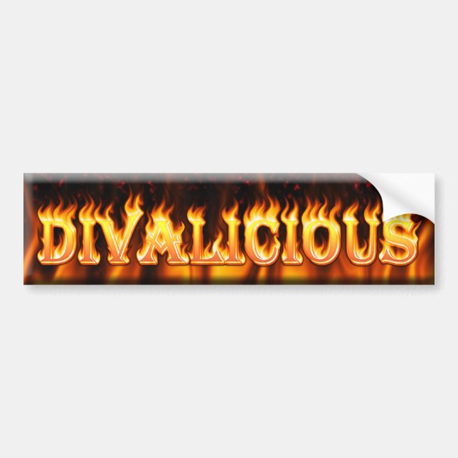 Adesivo Para Carro divalicious (Frente)