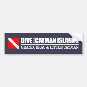 Adesivo Para Carro Dive As Ilhas Cayman DF2
