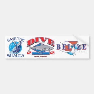 Adesivo Para Carro Dive Hawaii,