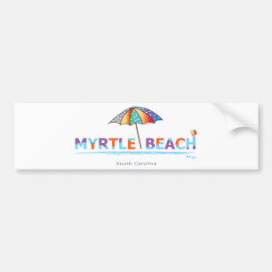 Adesivo Para Carro Divertido Myrtle Beach, SC