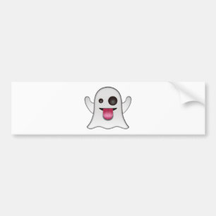 Adesivo Para Carro Divertimento legal de Emoji do fantasma assustador