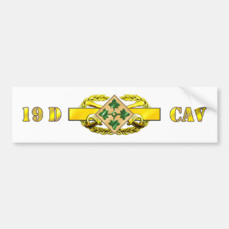 Adesivo Para Carro divisão de infantaria 19D 4o