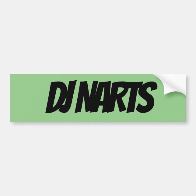 ADESIVO PARA CARRO DJ NARTS (Frente)