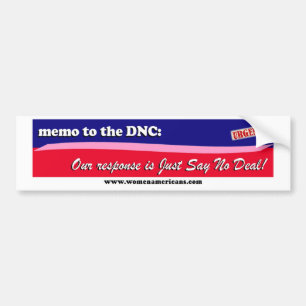 Adesivo Para Carro DNC: Apenas diga não o negócio!