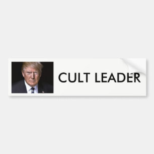 Adesivo Para Carro Do "trunfo de anti-Donald do líder culto"