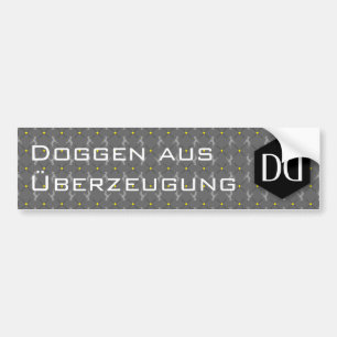 Adesivo Para Carro Dogge alemão DD identität