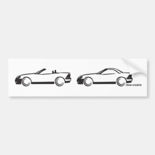 Adesivo Para Carro Dois SLKs