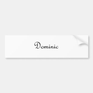 Adesivo Para Carro Dominic