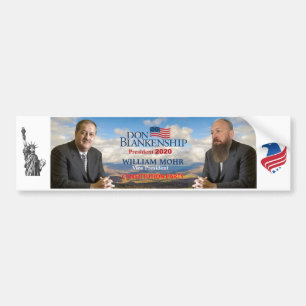 Adesivo Para Carro Don Blankenship/William Mohr 2020
