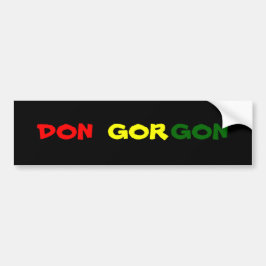 ADESIVO PARA CARRO DON GORGON