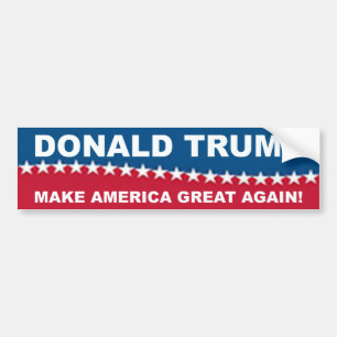 Adesivo Para Carro Donald Trump 2016
