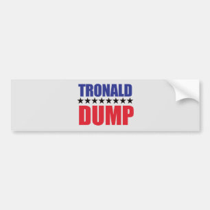 Adesivo Para Carro Donald Trump - autocolante no vidro traseiro da