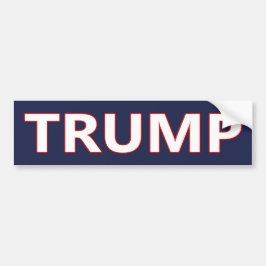 Adesivo Para Carro DONALD TRUMP BOLD BOLper Sticker #MAGA