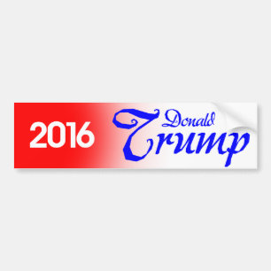 Adesivo Para Carro Donald Trump para o presidente - 2016