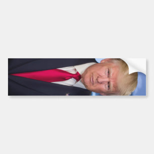 Adesivo Para Carro Donald Trump Retrato Presidencial Oficial