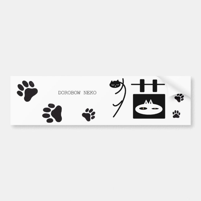 ADESIVO PARA CARRO DOROBOW NEKO (Frente)