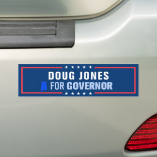 Adesivo Para Carro Doug Jones para Governador do Alabama