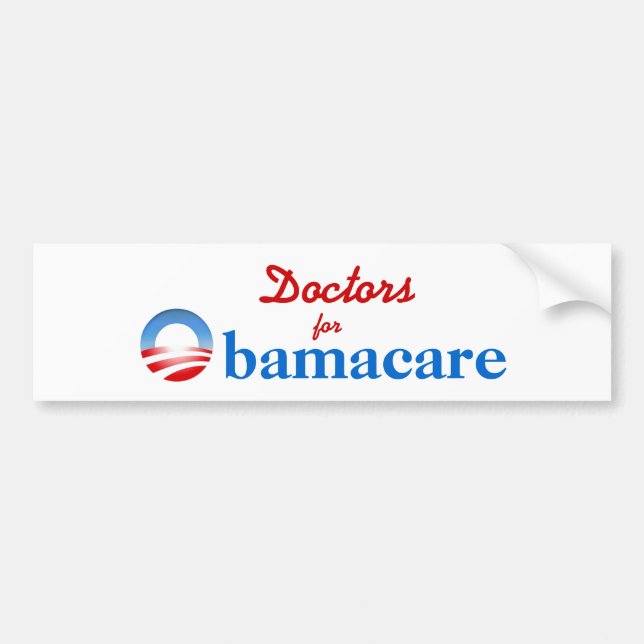 Adesivo Para Carro Doutores para Obamacare (Frente)
