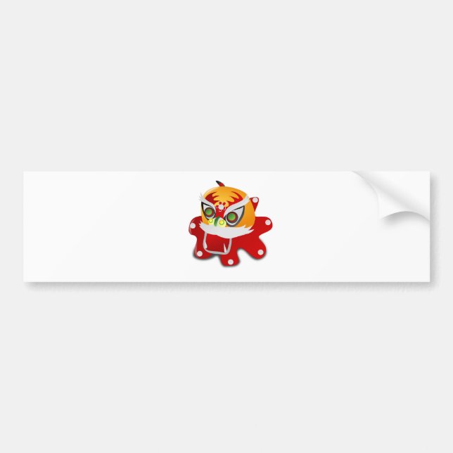 Adesivo Para Carro dragão chinês (Frente)
