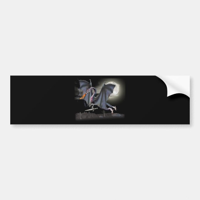 Adesivo Para Carro Dragão fantasma (Frente)