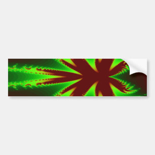 Adesivo Para Carro Dragonfly em chamas Bumper Sticker