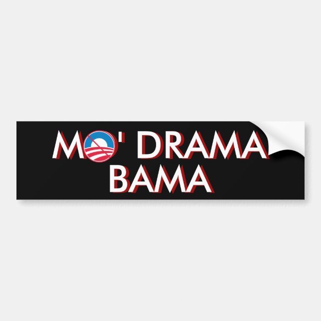 Adesivo Para Carro Drama Bama de Mo (Frente)