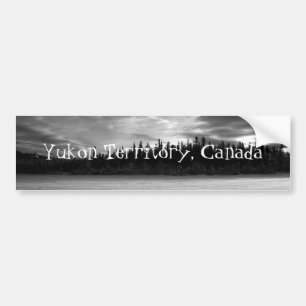 Adesivo Para Carro Drama do inverno; Território yukon, Canadá