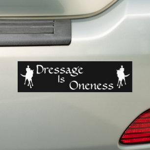 Adesivo Para Carro Dressage É Cavalo De Unidade E Cavaleiro