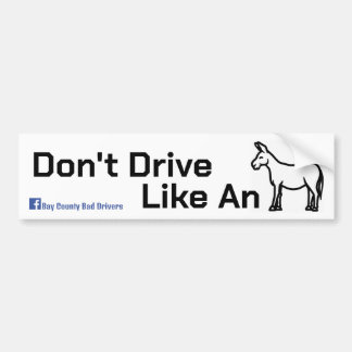 Adesivo Para Carro Drive Like A Mule