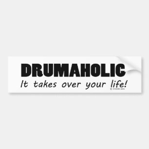 Adesivo Para Carro Drumaholic Life