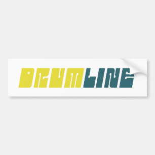 Adesivo Para Carro Drumline retro